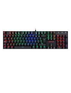 Redragon MITRA Teclado Mecánico Gaming Switch Rojo RGB Español España Negro